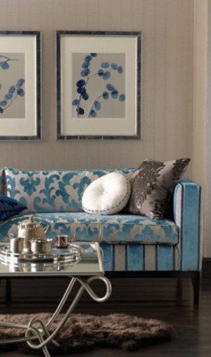 OSBORNE & LITTLE SOUBISE VELVET FABRIC